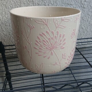【無料】陶器の鉢カバー　癒し系