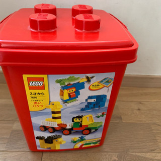 ★ LEGO 赤いバケツ レゴ 基本セット