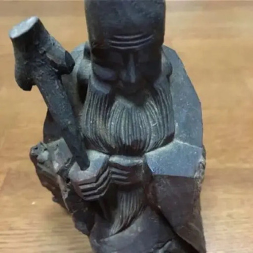 大正時代から昭和初期の仙人置物