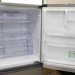 R635)【美品】アクア AQUA 3ドア 冷凍冷蔵庫 AQR-271F(S) 2017年製 272L