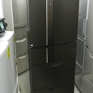 MITSUBISHI 6ドア冷蔵庫 470L MR-JX47LW フレンチドア 自動製氷 2013年