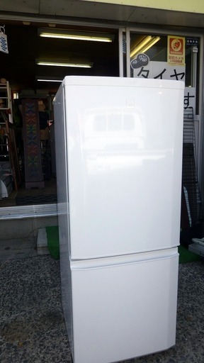 三菱 【右開き】146L 2ドアノンフロン冷蔵庫 MR-P15ED-KW ( ）2018年製