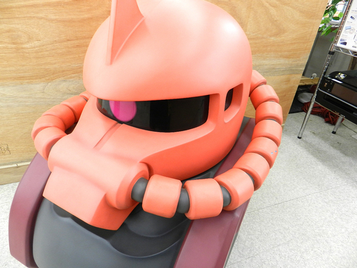 シャア専用ザク シャアザク 大型ディスプレイ ガンダム 全高約118cm 