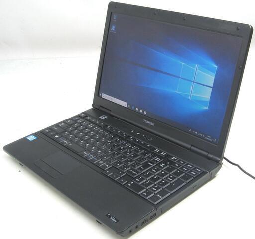 【送料無料】Dynabook B451/E Celeron B815 1.6GHz 3GB 250GB 無線 DVD Windows10 Office2007 テンキー付