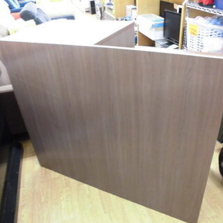 レジカウンター 受付カウンター 鍵付き引き出し付き 木製 ブラウン 120