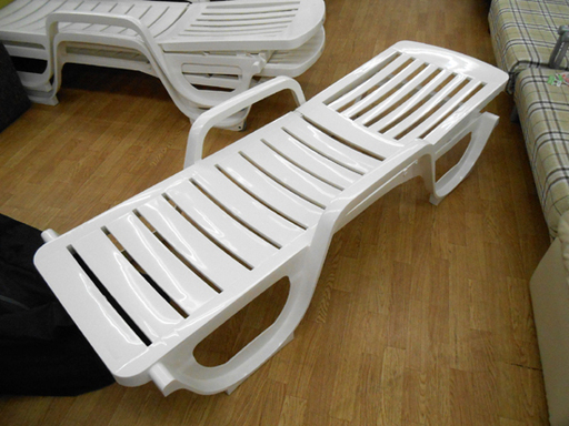 ニチエス ラウンジャー サンベッド 2段リクライニング ビーチベッド サマーベッド デッキチェア サンラウンジャー ガーデンファニチャー NICHESU ☆ PayPay(ペイペイ)決済可能 ☆ 札幌市 清田区 平岡 ニチエス ラウンジャー サンベッド 2段リクライニング ビーチベッド