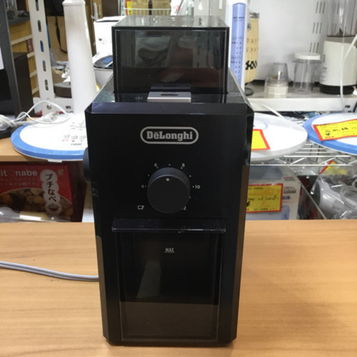 #2389 デロンギ コーヒーグラインダー うす式 粗挽き~ 細挽き KG79J