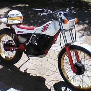格安！ ヤマハ 250cc スコティッシュ トライアル車 30年物  バイク