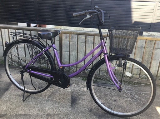 自転車 パープル