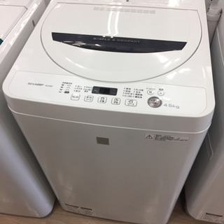 【12ヶ月安心保証付き】 SHARP 全自動洗濯機 2016年製