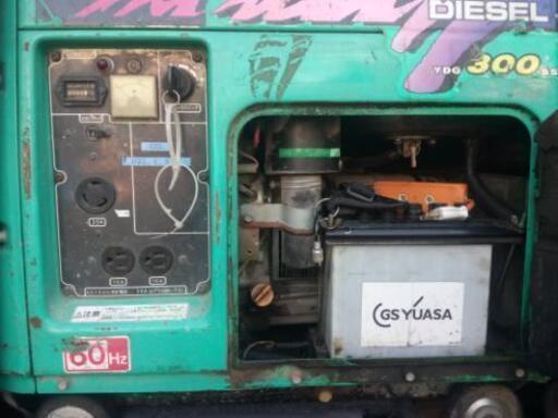 ディーゼル発電機 ヤンマー YDG300ss ジェネレーター ディーゼル発電機 ヤンマー YDG300ss ジェネレーター