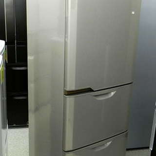 MITSUBISHI 3ドア冷蔵庫 331L 2008年製 MR-CU33N-C ミツビシ 三菱 ☆PayPay(ペイペイ)支払い対応！☆札幌市 北区 屯田
