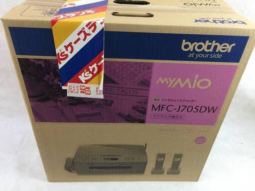 BROTHER A4インクジェットFAX複合機 MyMio デジタル子機2台 MFC-J705DW