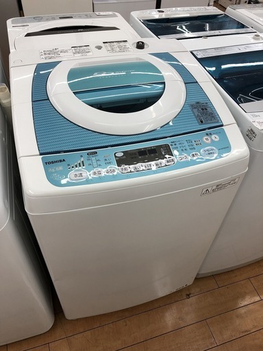 安心6ヶ月保証！東芝の大型洗濯機