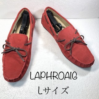 【LAPHROAIG】ラフロイグ  メンズ デッキシューズ　Lサ...