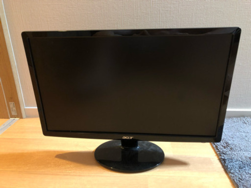 Acer S201HL bd 20 インチ ワイド超薄型 LED ディスプレイ - ブラック