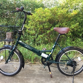 折りたたみ自転車　MARUISHI　ROXY　20インチ　ダーク...