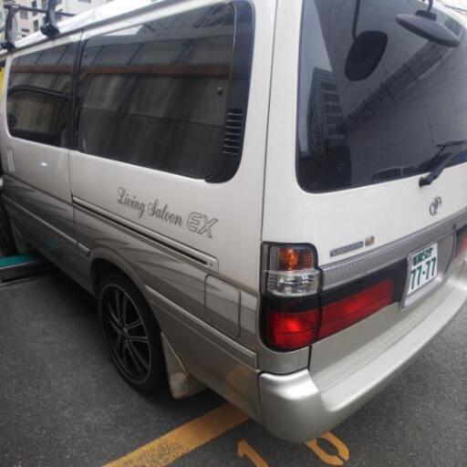 ハイエースワゴン3000ccディーゼルターボ8人乗り車検約一年半 松本隆之 大橋のハイエースの中古車 ジモティー