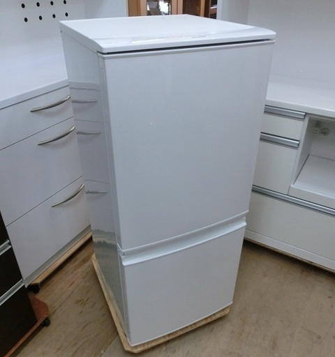 【販売終了しました。ありがとうございます。】シャープ　2ドア　冷凍冷蔵庫　SJ-D14A　2015年製　中古品