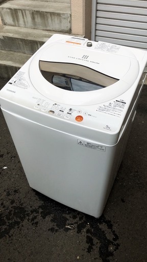 東芝　洗濯機　5ｋｇ　2013年製　*M*