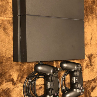 PS4 純正コントローラー2個付き 中古