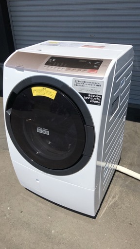 開店祝い 超美品　日立 ドラム式洗濯乾燥機 BD-SV110CR(N)2018年製 洗濯機