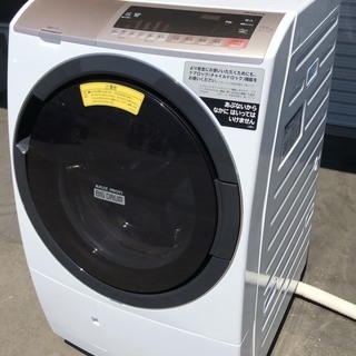 超美品 日立 ドラム式洗濯乾燥機 BD-SV110CR(N)2018年製の画像