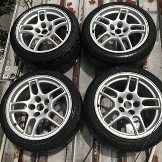 スカイライン GT-R R33純正ホイール・タイヤセット ドリケツ用等に