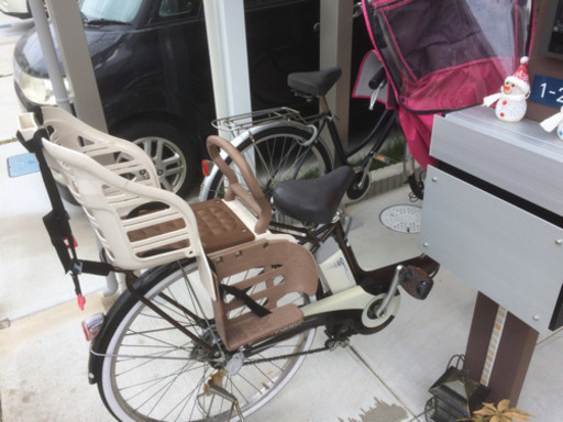 電動アシスト子供乗せ自転車