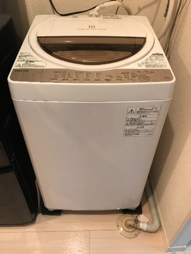 TOSHIBA洗濯機 AW-6G5 製造年2017年