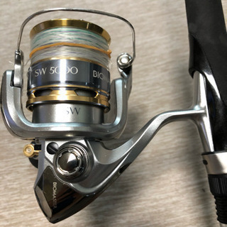 ジギングセット ロッド リール シマノ 