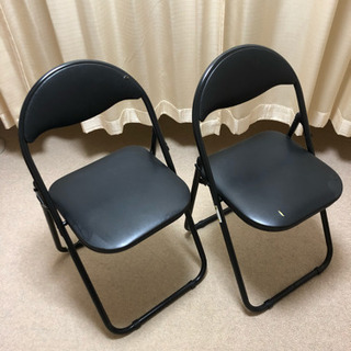 折り畳みblack chair[6/17お渡し完了しました]