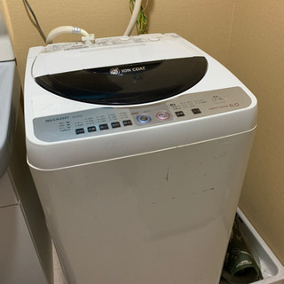 SHARP 洗濯機 ６kg