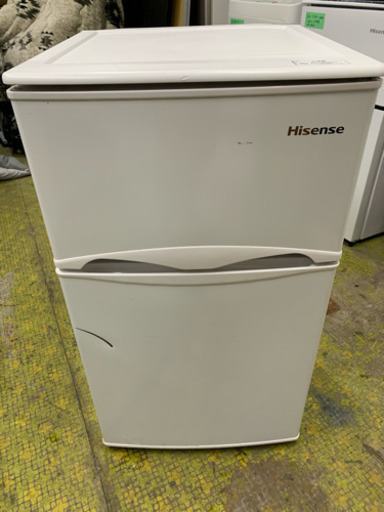 冷蔵庫 ハイセンス 2ドア 一人暮らし 単身用 82L HR-B82JW 2016年 Hisense 川崎区 SG