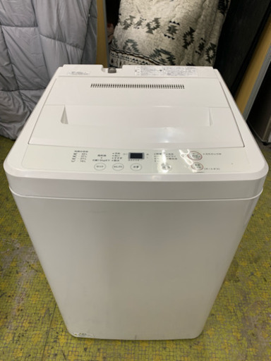 洗濯機 無印 4.5kg洗い 一人暮らし 単身用 AQW-MJ45 2014年 排水ホース欠品 川崎区 SG