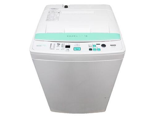 【旧家電引き取り可能】　　【実店舗販売中　SANYO　三洋　洗濯機　ASW-70B　7.0kg　2010年製】