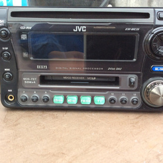 JVC 社外 オーディオ 取り付けできます 2DIN