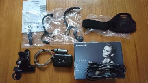 未使用品  Ｗｉｆｉ機能付ウェアラブルカメラ　HX-A100　Panasonic　充電のみ