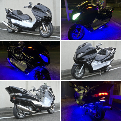 【YAMAHA マジェスティ】待望の黒銀！！現車確認大歓迎です！！