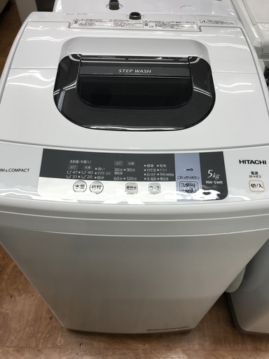 HITACHI 全自動洗濯機 NW-5WR 2016年製 5.0kg