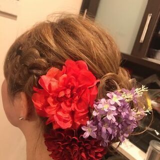 ヘアセット致します