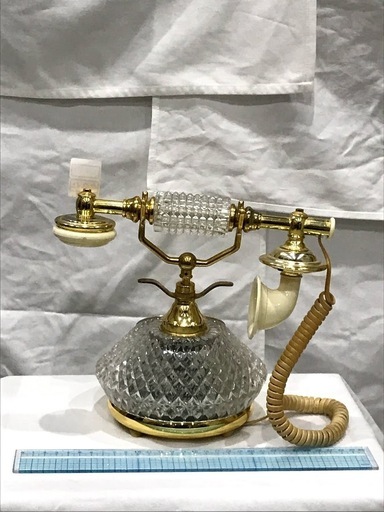 アンティーク 電話機 レトロ インテリア 昭和4年製アンティーク電話機