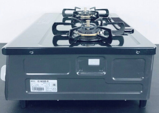 ガスコンロ パロマ IC-N30B-R - ガステーブル 
