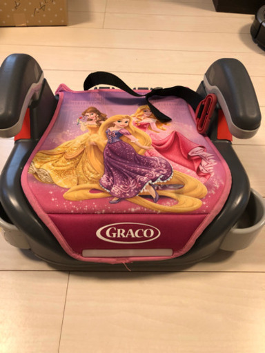 決まりました Graco ジュニアシート プリンセス Chika 糸満のキッズ用品 車用ジュニアシート の中古あげます 譲ります ジモティーで不用品の処分
