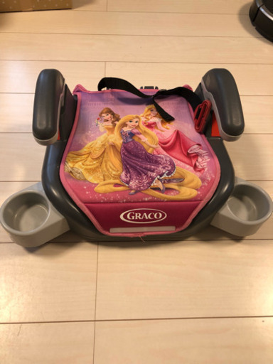 決まりました Graco ジュニアシート プリンセス Chika 糸満のキッズ用品 車用ジュニアシート の中古あげます 譲ります ジモティーで不用品の処分