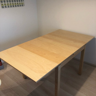 取引中】IKEA BJURSTA 伸長式 ダイニングテーブル 【公式通販】