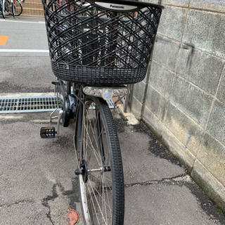 電動自転車Panasonic 26インチ6.6Ah  黒  電動アシスト自転車