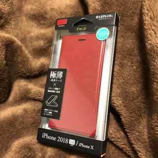 新品 iPhoneケース iPhone 手帳型  レッド