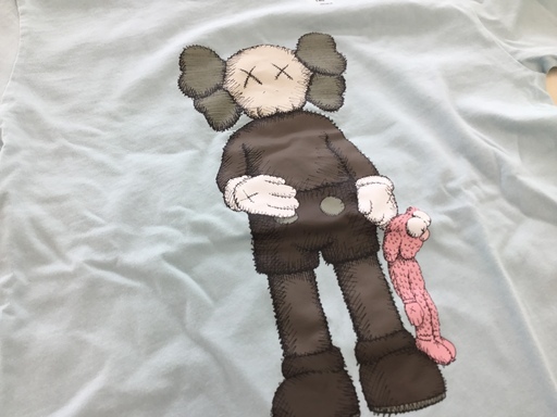 値下げ 貴重 Kaws Uniqlo カウズ ユニクロ コラボ 半袖シャツ140サイズ ブルー 送料無料 にゃんこ先生 名古屋 のtシャツの中古 古着あげます 譲ります ジモティーで不用品の処分