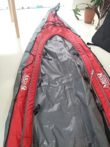 カヤック アリュート430 surd 赤 美品です♪ カヤック モンベル